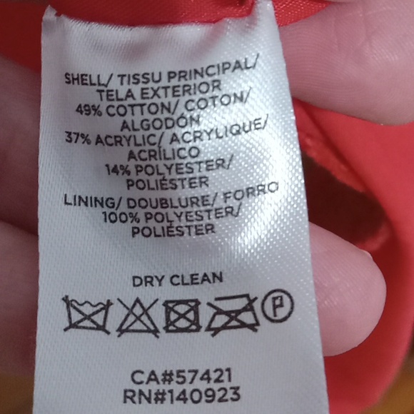 LOFT Coral Textured Tweed Blazer - Picture 5 of 6